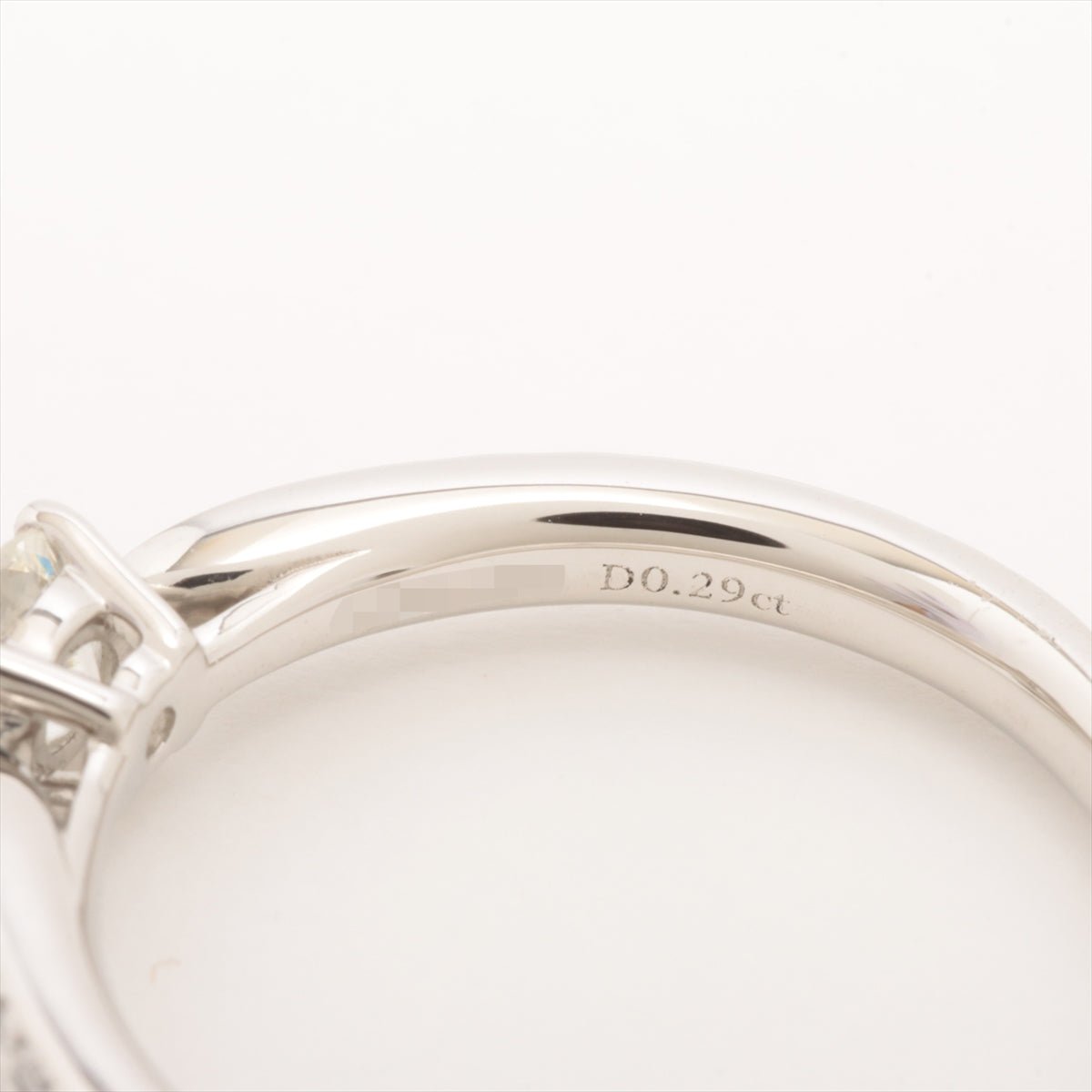 Second hand Tiffany Harmony Platinum Ring 15.3 mm diameter. - Tabita Bags