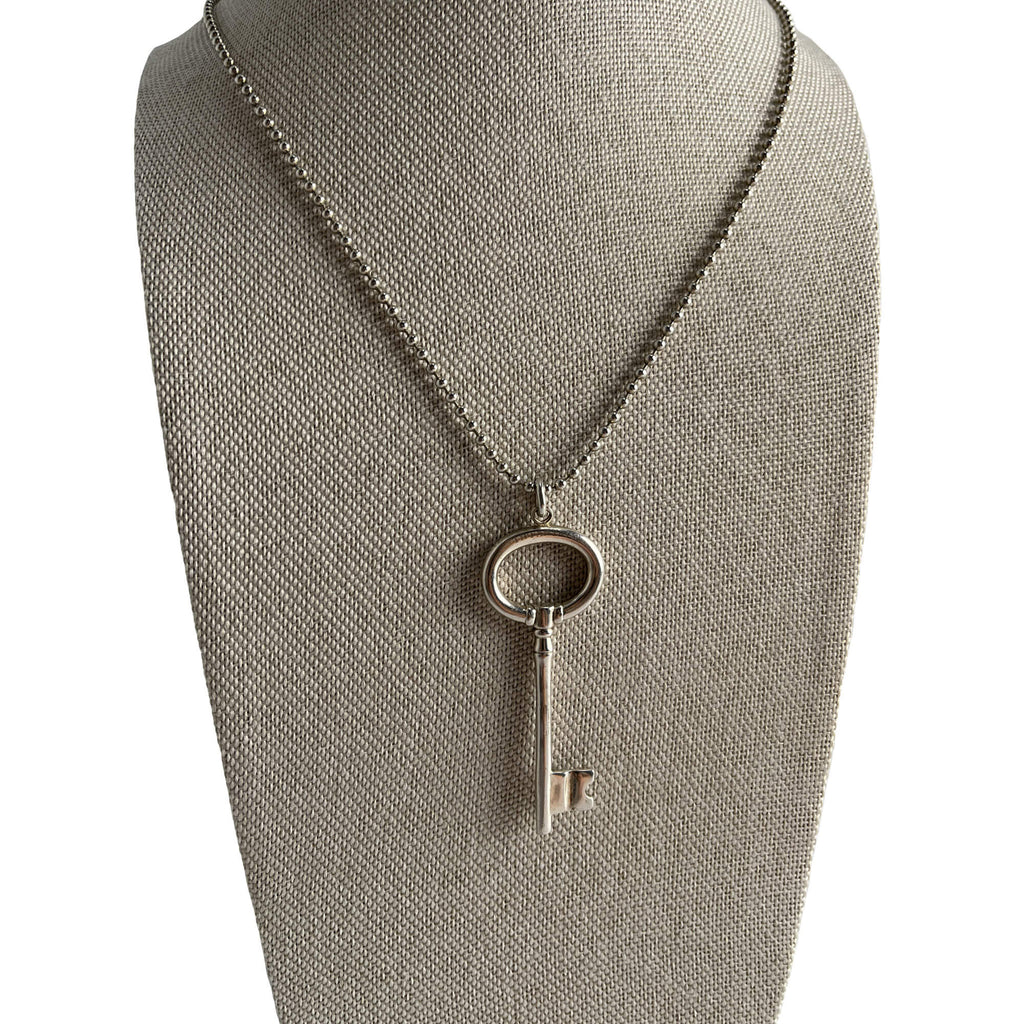 Second hand Tiffany Key Silver Necklace Silver - Tabita Bags