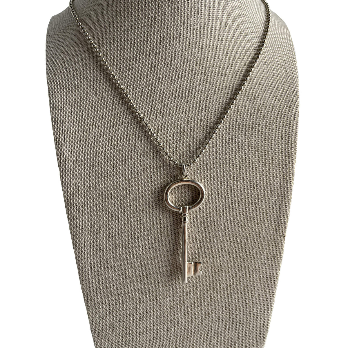 Second hand Tiffany Key Silver Necklace Silver - Tabita Bags