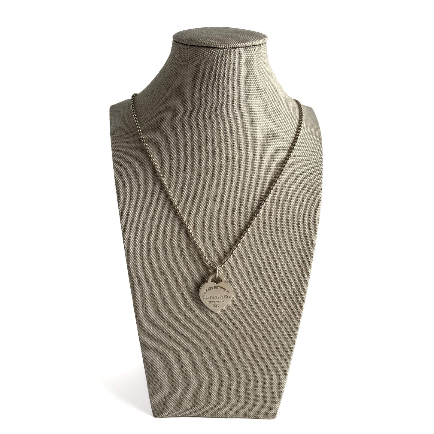 Second hand Tiffany Please Return to Silver Necklace Silver - Tabita Bags