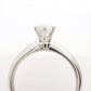 Second hand Tiffany Solitaire Platinum Ring 15.7mm diameter - Tabita Bags