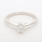 Second hand Tiffany Solitaire Platinum Ring 15.7mm diameter - Tabita Bags