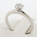 Second hand Tiffany Solitaire Platinum Ring 16mm Diameter - Tabita Bags