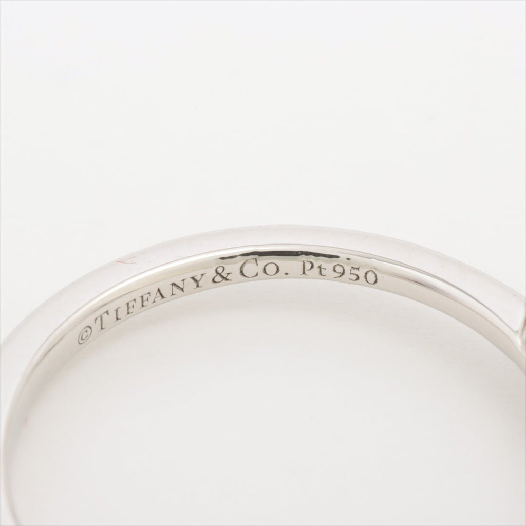 Second hand Tiffany True Platinum Ring 15 mm diameter - Tabita Bags