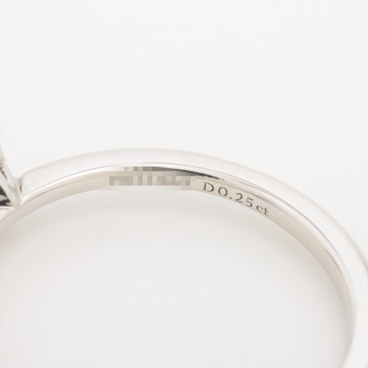 Second hand Tiffany True Platinum Ring 15 mm diameter - Tabita Bags
