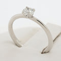 Second hand Tiffany True Platinum Ring 15 mm diameter - Tabita Bags