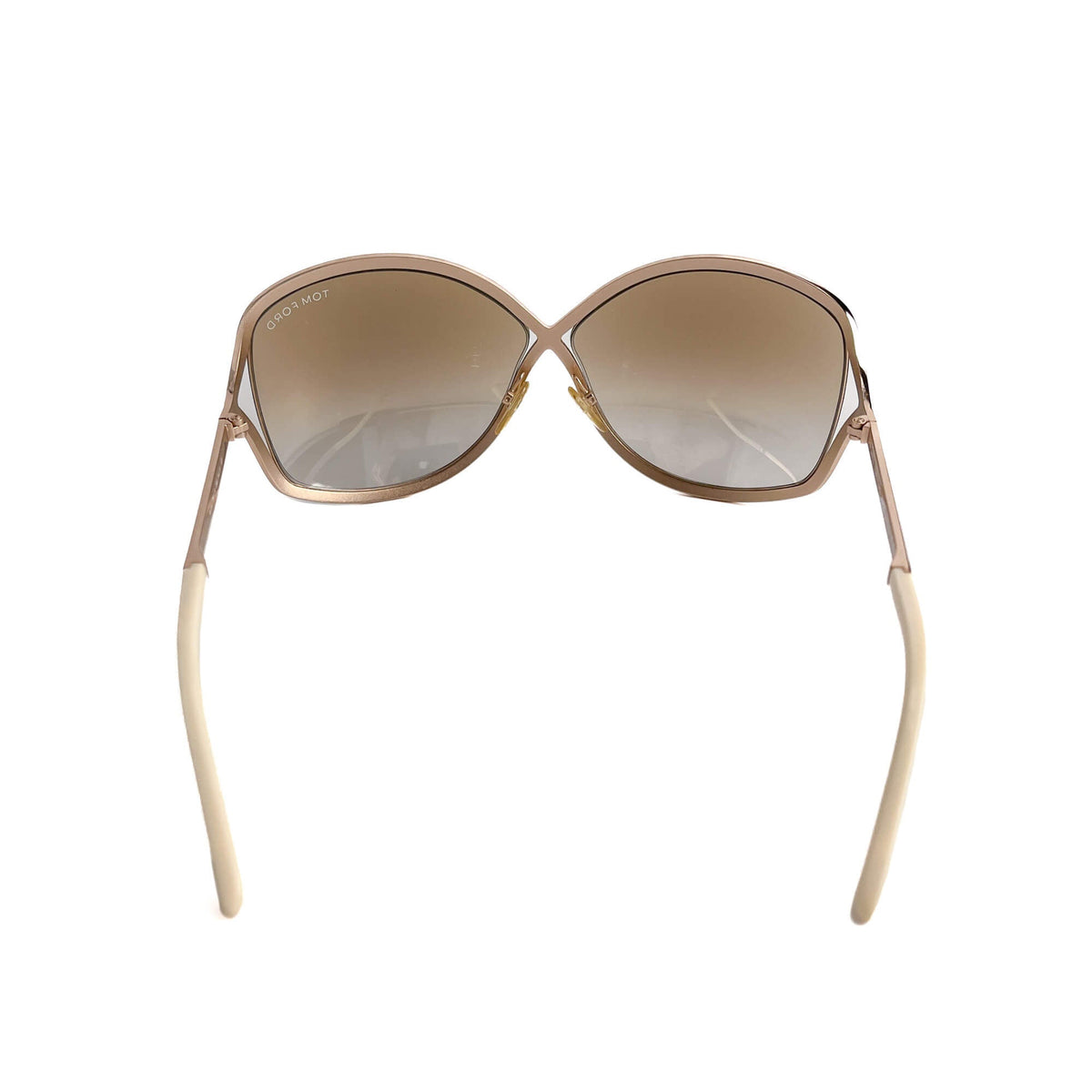 Second hand Tom Ford Rickie Acetate BUT Oversized White - Tabita Bags
