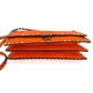 Second hand Valentino Garavani Rockstud Calfskin Leather 2 - Ways Flap Shoulder Bag Neon Orange - Tabita Bags