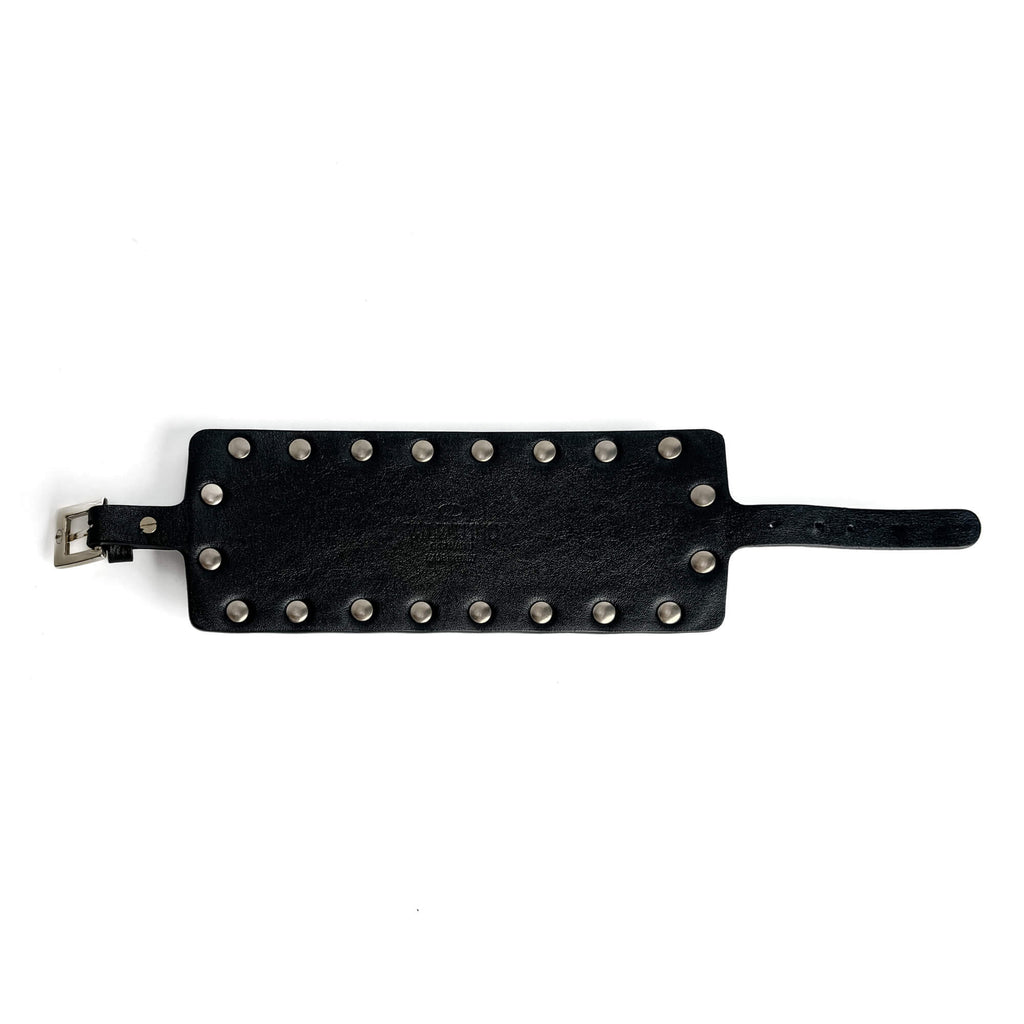 Second hand Valentino Garavani Rockstud Leather Bracelet Bicolor - Tabita Bags