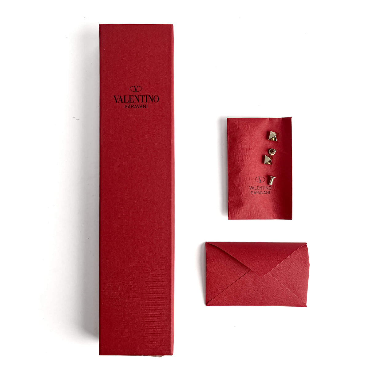 Second hand Valentino Garavani Rockstud Leather Bracelet Bicolor - Tabita Bags