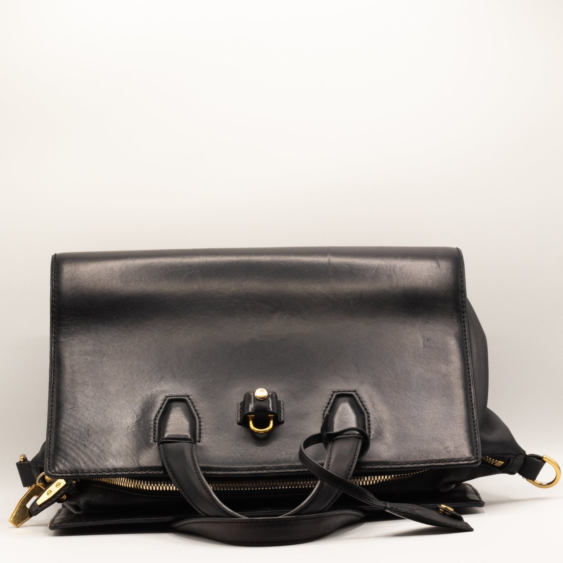 Second hand Alexander Wang Tote Bag Black Leather - Tabita Bags