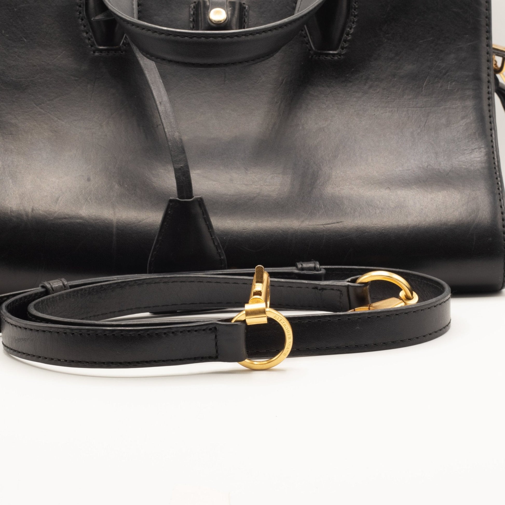 Second hand Alexander Wang Tote Bag Black Leather - Tabita Bags