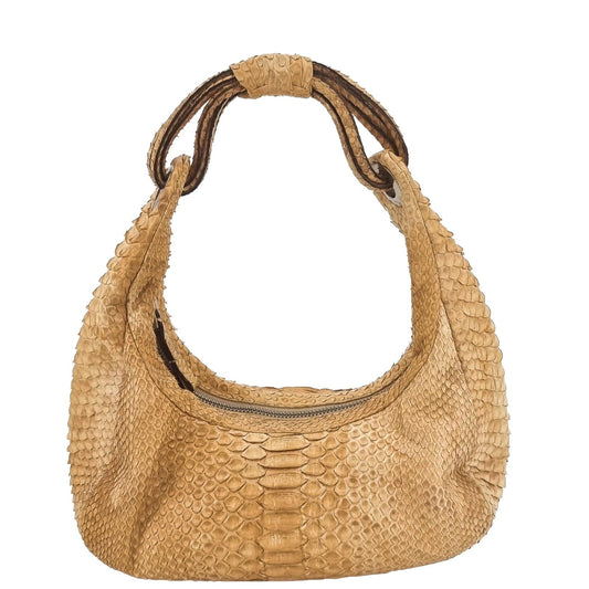 Second hand Ape Regina Soft handbag beige exotic - Tabita Bags