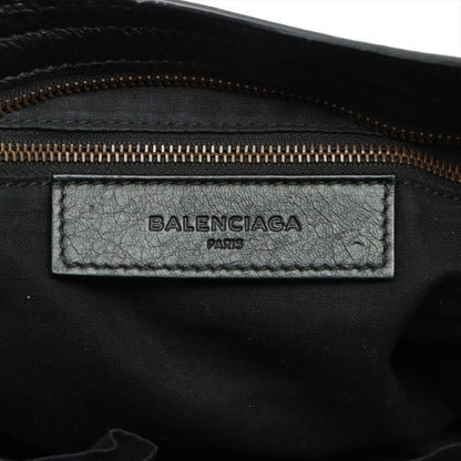 Second hand Balenciaga City Graffiti Leather 2way Black - Tabita Bags