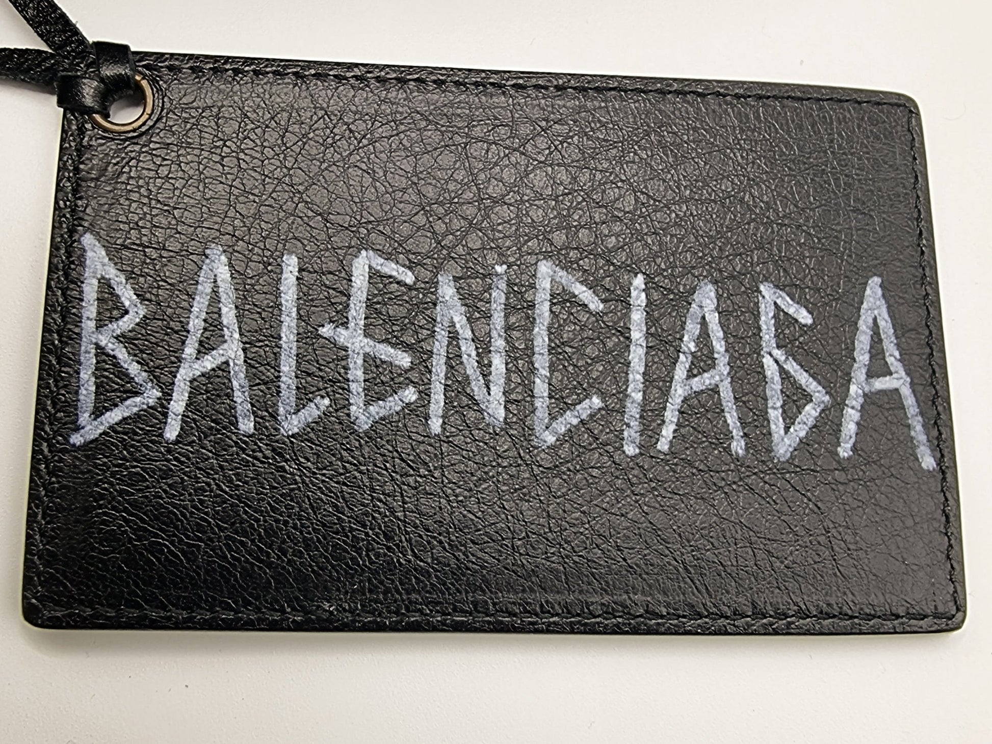 Second hand Balenciaga City Graffiti Leather 2way Black - Tabita Bags