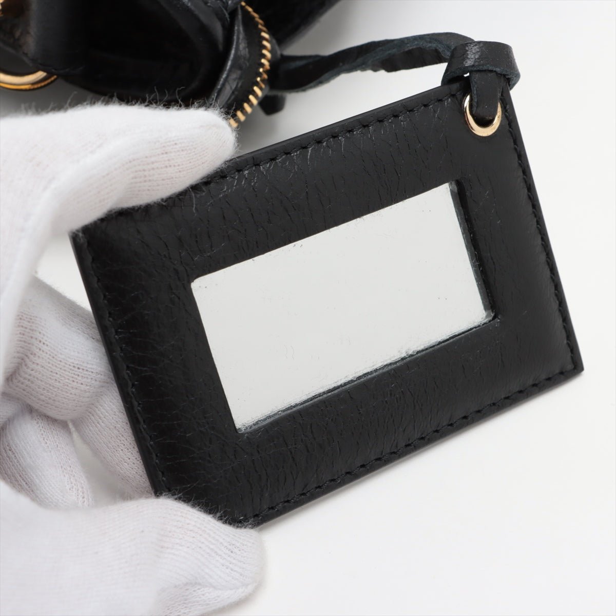 Second hand Balenciaga Classic City Mini Leather 2-Way Handbag Black - Tabita Bags