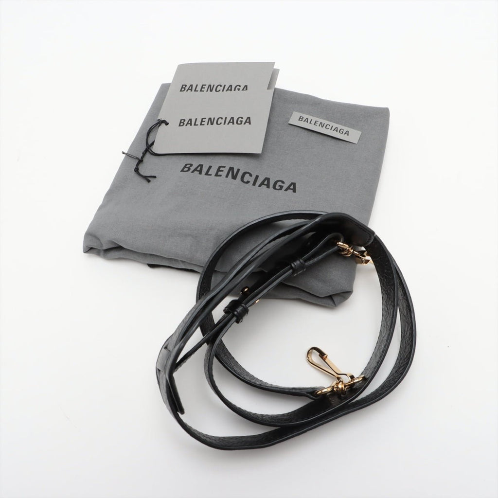 Second hand Balenciaga Classic City Mini Leather 2-Way Handbag Black - Tabita Bags
