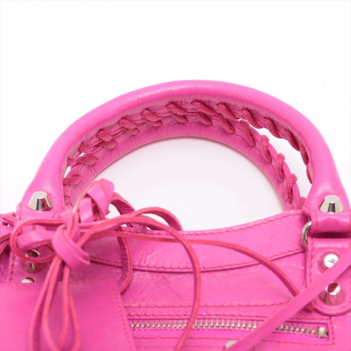 Balenciaga pink outlet mini city