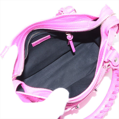 Second hand Balenciaga Classic Mini City 2way Pink Leather - Tabita Bags