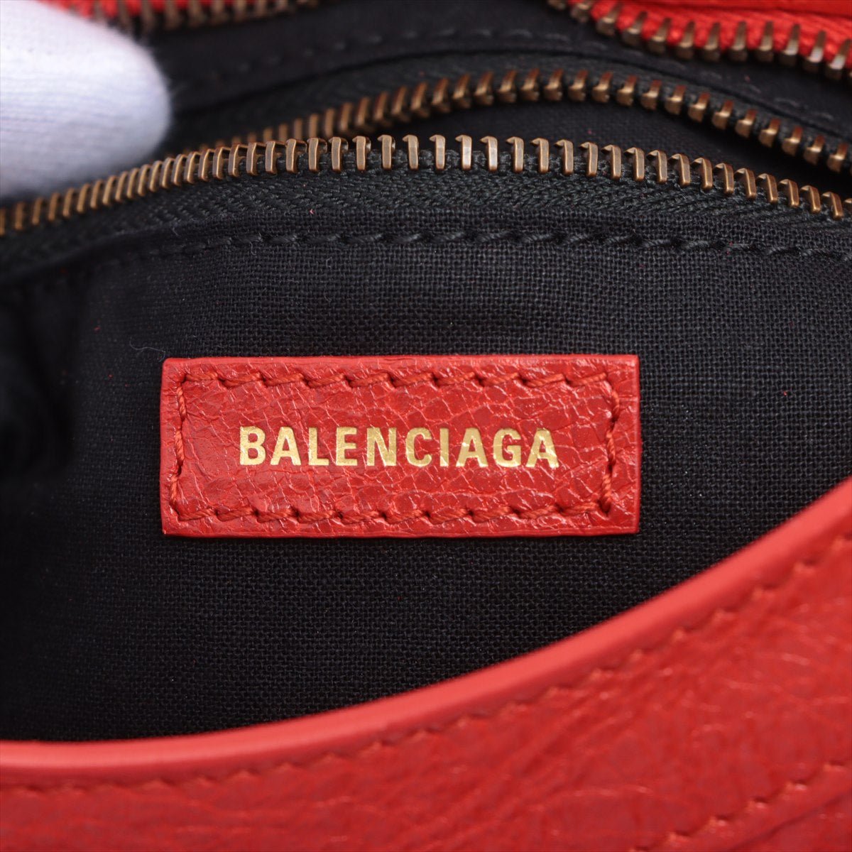 Second hand Balenciaga Classic Mini City 2way Red Leather - Tabita Bags