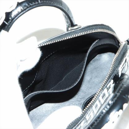 Second hand Balenciaga Graffiti Ville XXS in Black Leather 2-way - Tabita Bags