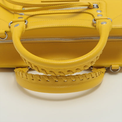 Second hand Balenciaga Neo Classic City Medium Leather Yellow Bag - Tabita Bags