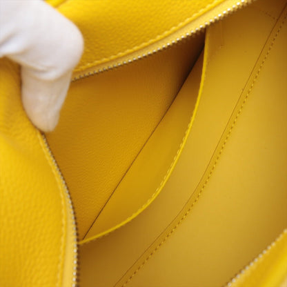 Second hand Balenciaga Neo Classic City Medium Leather Yellow Bag - Tabita Bags