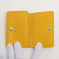 Second hand Balenciaga Papier Mini Wallet in Yellow Leather - Tabita Bags