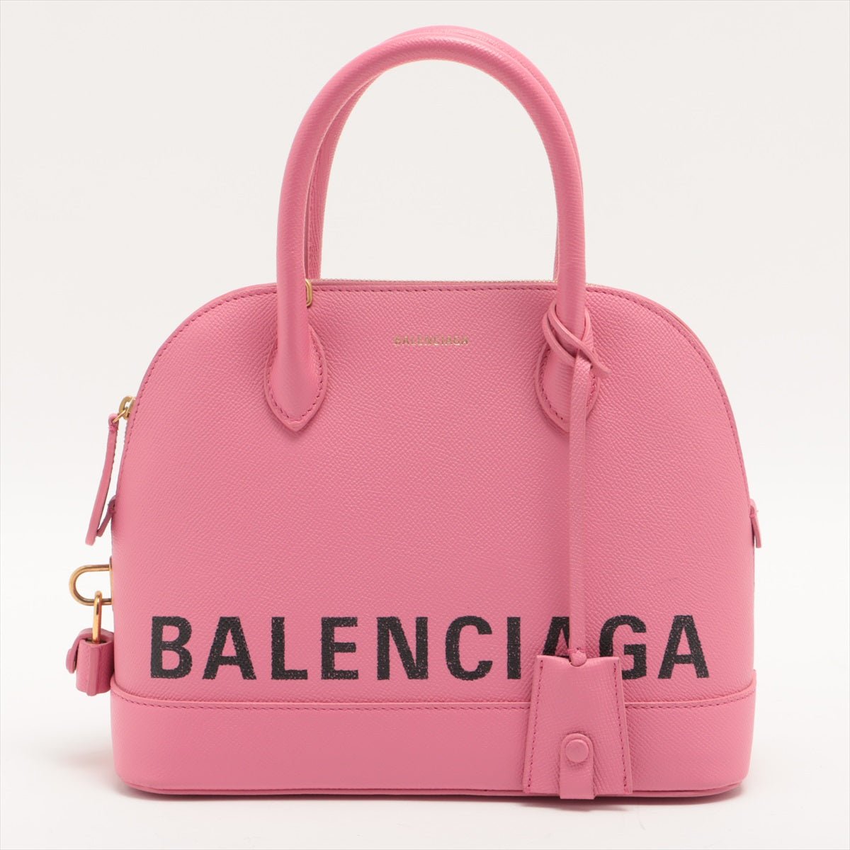 Second hand Balenciaga Ville Top Handle S Pink Leather 2-way - Tabita Bags