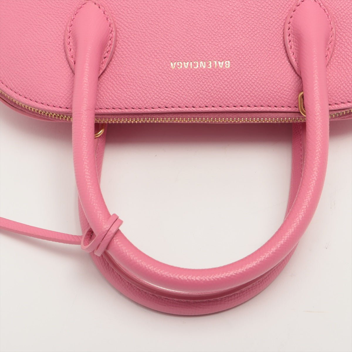 Second hand Balenciaga Ville Top Handle S Pink Leather 2-way - Tabita Bags