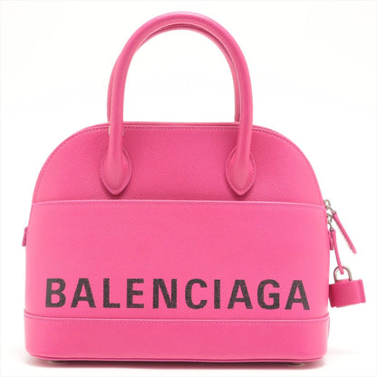 Second hand Balenciaga Ville Top Handle S Pink Leather 2-way - Tabita Bags