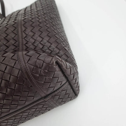 Second hand Bottega Veneta Bottega Veneta Intrecciato Tote in Brown - Tabita Bags