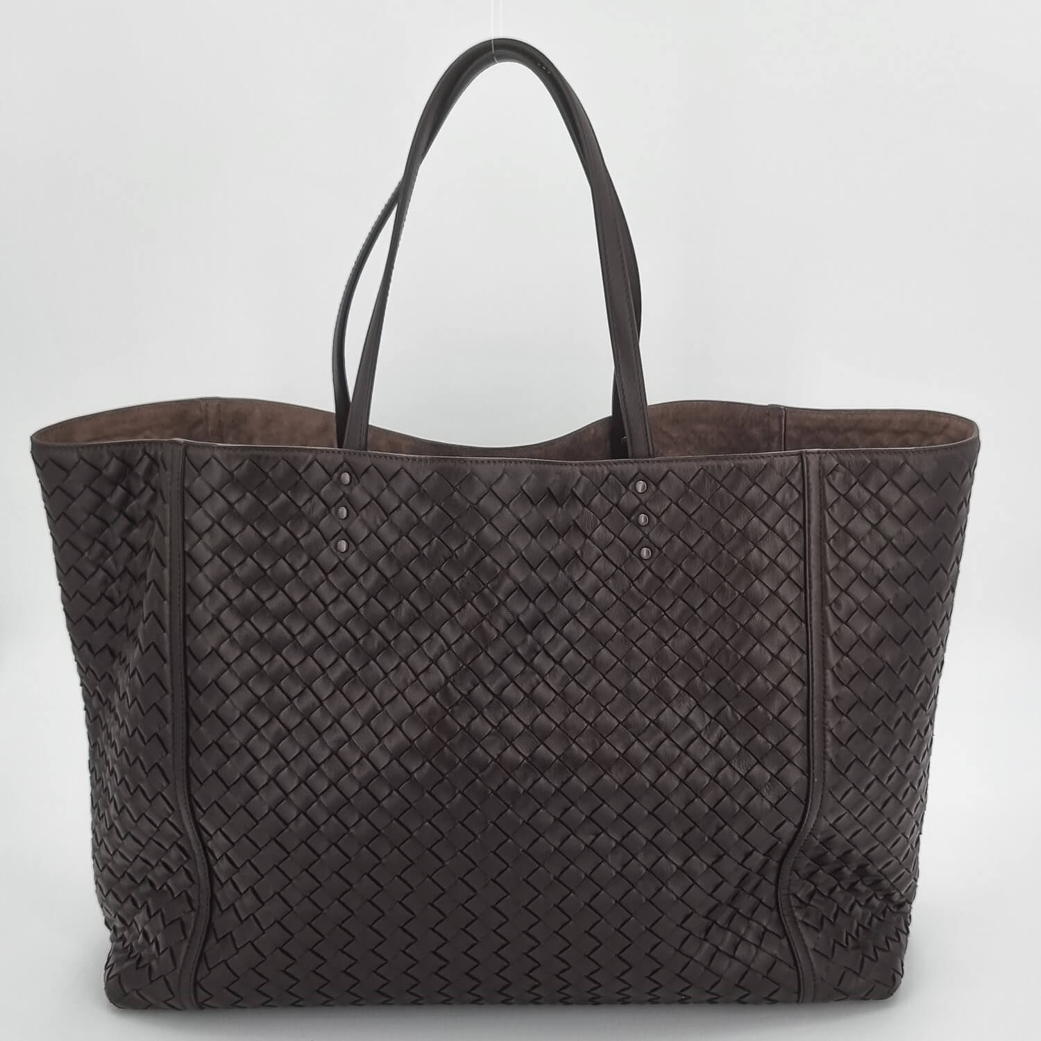 Second hand Bottega Veneta Bottega Veneta Intrecciato Tote in Brown - Tabita Bags