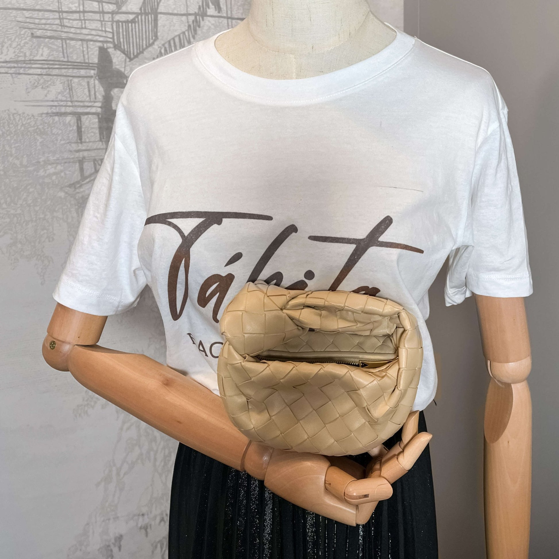 Second hand Bottega Veneta Candy Jodie Beige - Tabita Bags