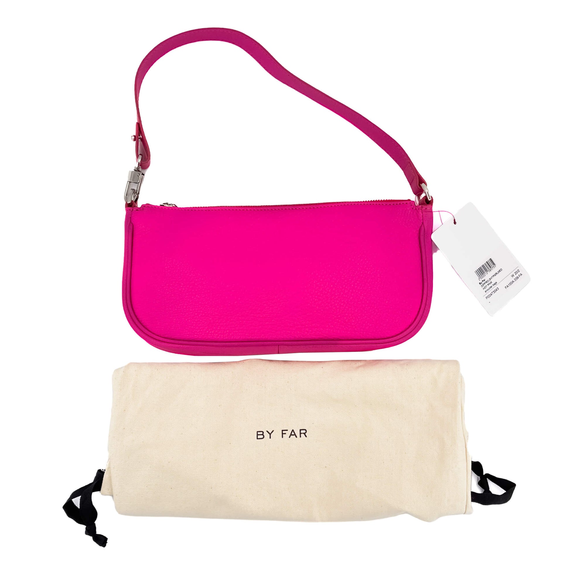Rachel Leder Tasche rosa - Main Image