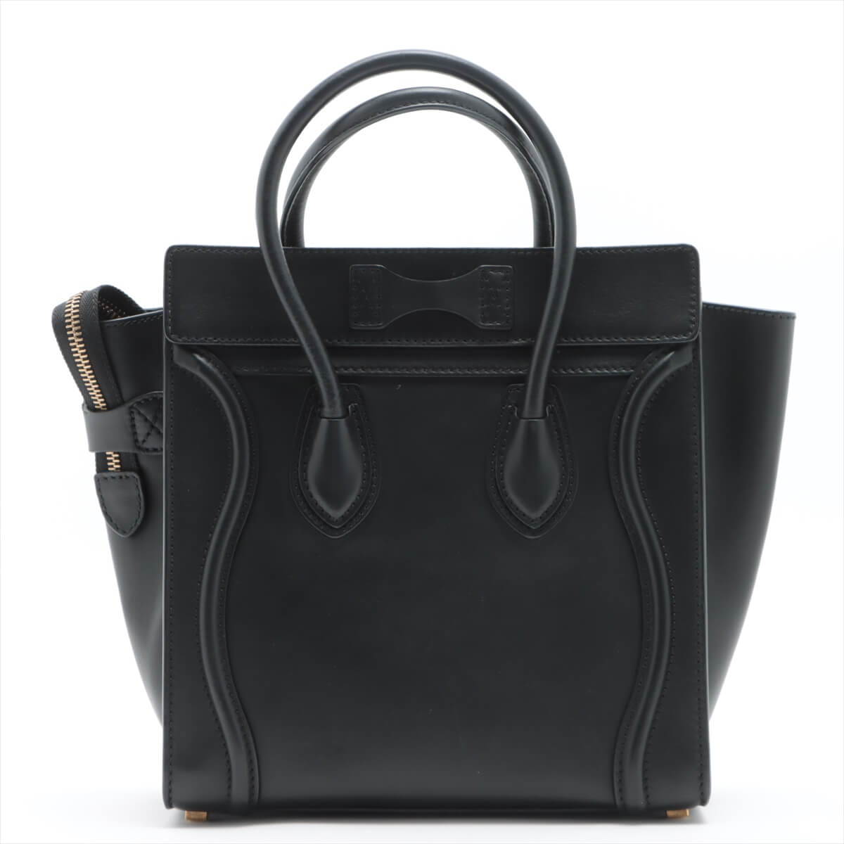 Second hand Céline Céline Luggage Micro Shopper Leather Black - Tabita Bags