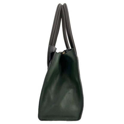 Second hand Céline Luggage Leather Multicolour Bag Green - Tabita Bags