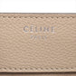 Second hand Céline Luggage Micro Shopper Drummed Leather Beige - Tabita Bags