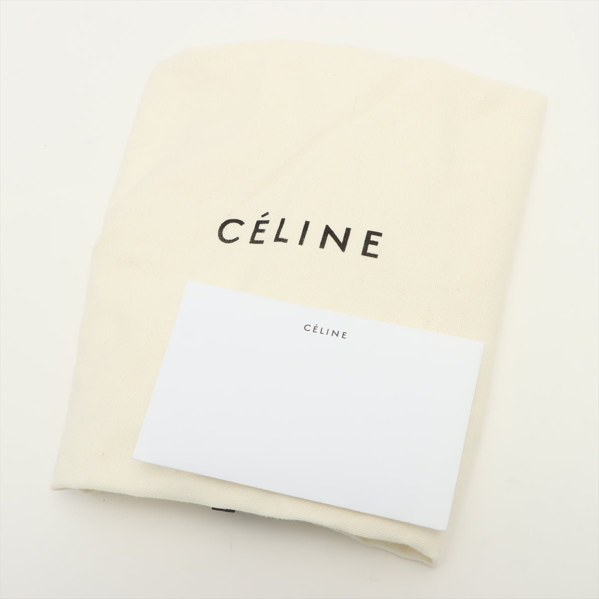 Second hand Céline Luggage Micro Shopper Leather White - Tabita Bags