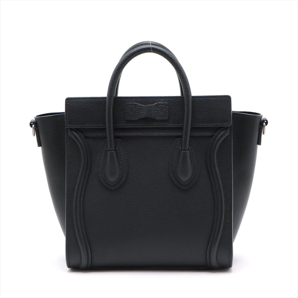 Second hand Céline Luggage Nano Leather Tote Bag Black - Tabita Bags