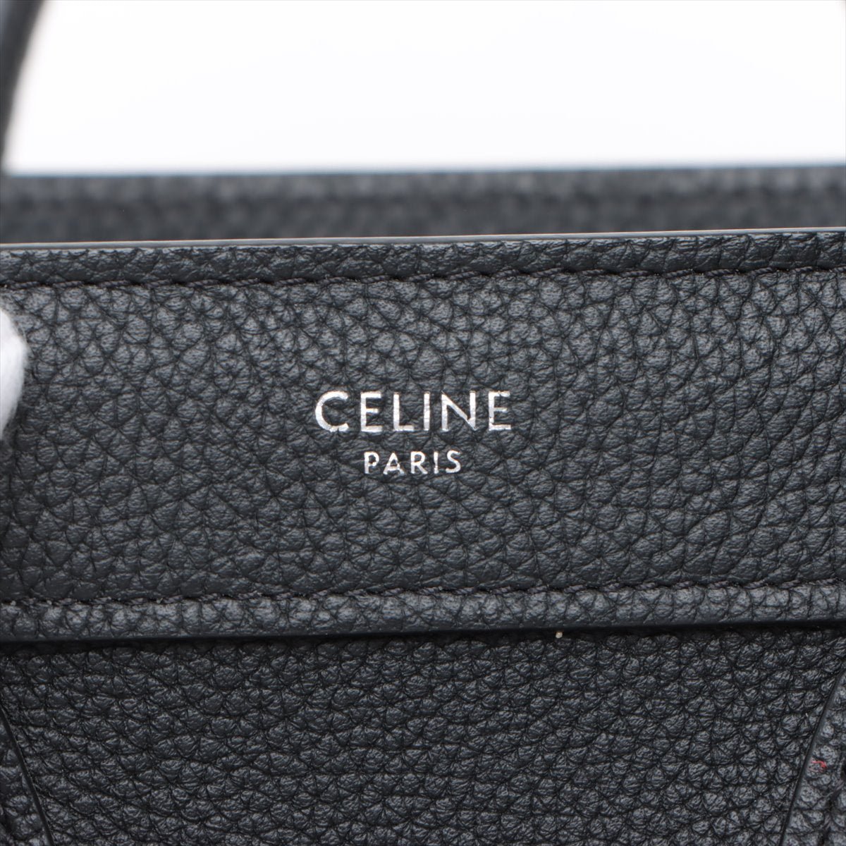 Second hand Céline Luggage Nano Leather Tote Bag Black - Tabita Bags