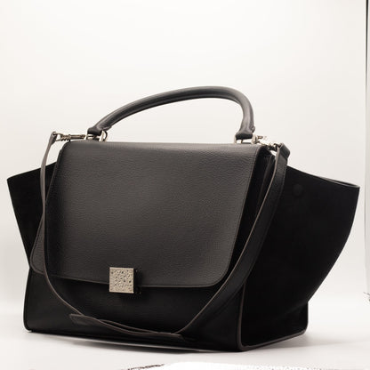 Second hand Céline Trapeze Black Leather - Tabita Bags