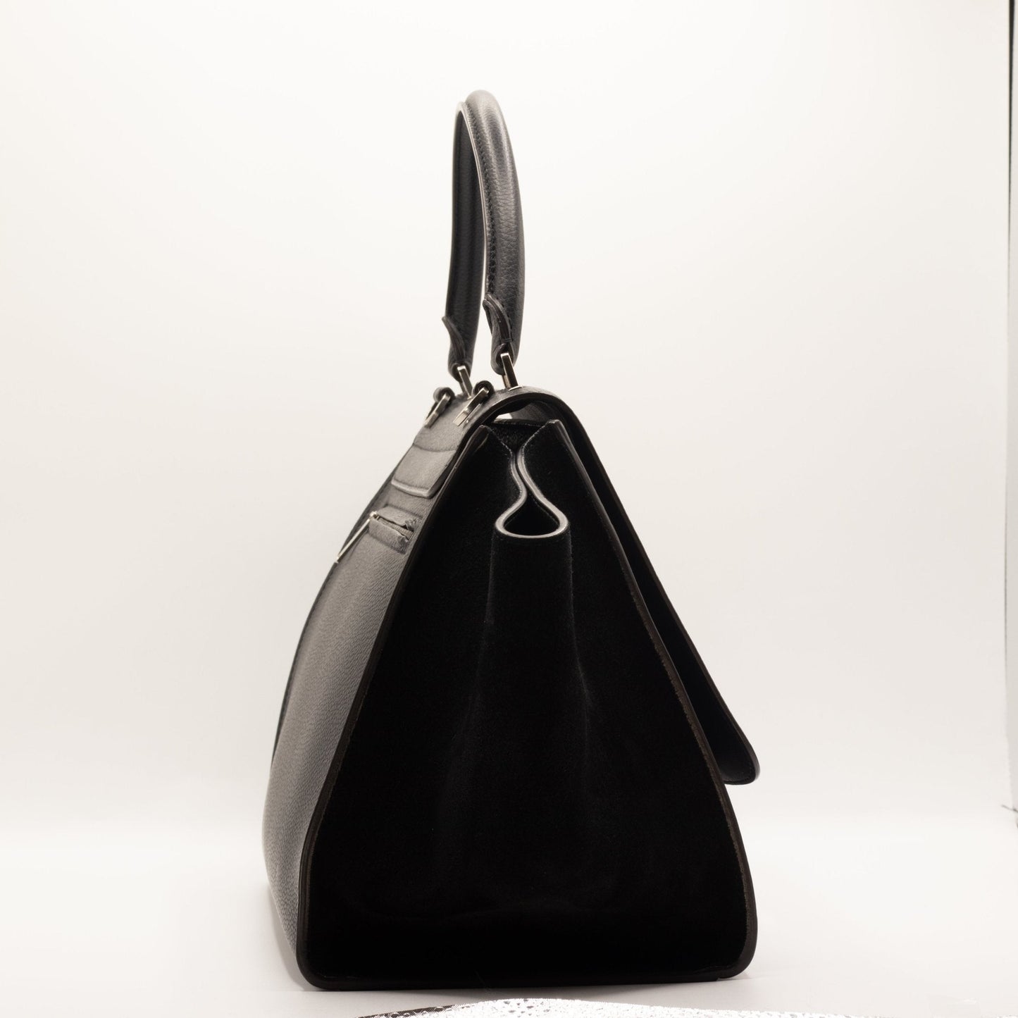 Second hand Céline Trapeze Black Leather - Tabita Bags