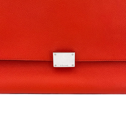 Second hand Céline Trapeze Medium Leather Red Bag - Tabita Bags