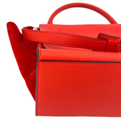 Second hand Céline Trapeze Medium Leather Red Bag - Tabita Bags