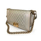 Second hand Chanel Boy Bag Metallic Patent Calfskin Leather Limited Edition - Tabita Bags