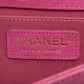 Second hand Chanel Boy Caviarskin Chain Pink Gold Metal - Tabita Bags