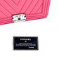 Second hand Chanel Boy Medium Chevron Calfskin Pink Bag - Tabita Bags