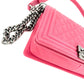 Second hand Chanel Boy Medium Quilted Calfskin Pink Bag - Tabita Bags