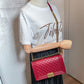 Second hand Chanel Boy Medium Quilted Calfskin Red Flap Bag - Tabita Bags